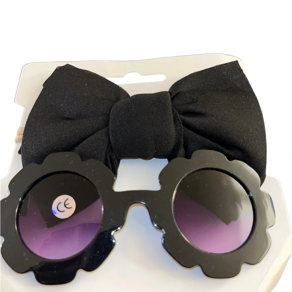 3 piece Sunglasses and Bow set